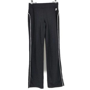 Fila Sport Black Aerobic Workout Sweatpants